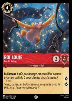 Roi Louie - Roi du Swing 121/207 Invasion Epineuse!
