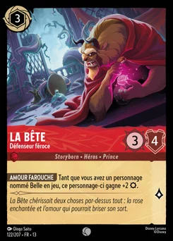 La Bête - Défenseur féroce 122/207 Invasion Epineuse!