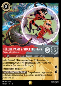 Flèche Parr & Violette Parr - Super frère et sœur 133/207 Invasion Epineuse!