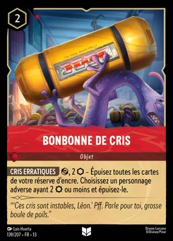 Bonbonne de cris 139/207 Invasion Epineuse!
