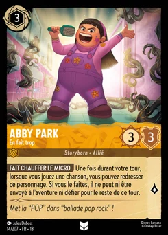 Abby Park - En fait trop 14/207 Invasion Epineuse!