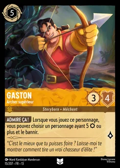 Gaston - Archer supérieur 15/207 Invasion Epineuse!