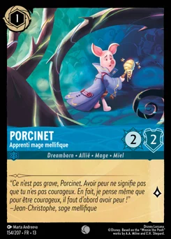 Porcinet - Apprenti mage mellifique 154/207 Invasion Epineuse!