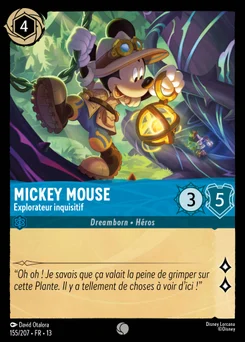 Mickey Mouse - Explorateur inquisitif 155/207 Invasion Epineuse!