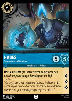 Hadès - Comploteur méticuleux 156/207 Invasion Epineuse!