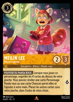 Meilin Lee - Perd le contrôle 16/207 Invasion Epineuse!