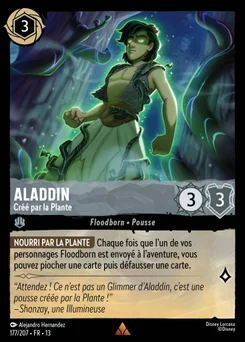 Aladdin - Créé par la Plante 177/207 Invasion Epineuse!
