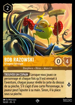 Bob Razowski - Grimpeur héroïque 18/207 Invasion Epineuse!