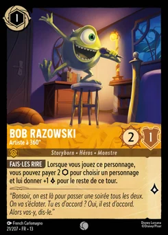 Bob Razowski - Artiste à 360° 21/207 Invasion Epineuse!
