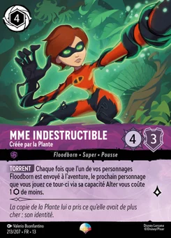 Mme Indestructible - Créée par la Plante 213/207 Invasion Epineuse!