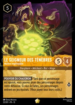 Le Seigneur des Ténèbres - Maître impitoyable 22/207 Invasion Epineuse!