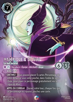 Maléfique & Diablo - Le mal incarné 235/207 Invasion Epineuse!