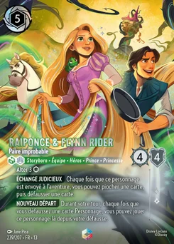 Raiponce & Flynn Rider - Paire improbable 239/207 Invasion Epineuse!
