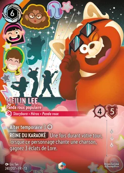 Meilin Lee - Panda roux populaire 240/207 Invasion Epineuse!