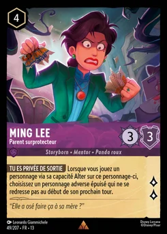 Ming Lee - Parent surprotecteur 49/207 Invasion Epineuse!