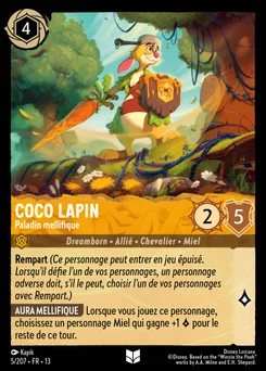 Coco Lapin - Paladin mellifique 5/207 Invasion Epineuse!