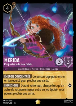 Merida - Conjuratrice de feux follets 50/207 Invasion Epineuse!