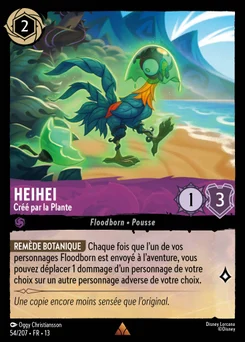 Heihei - Créé par la Plante 54/207 Invasion Epineuse!