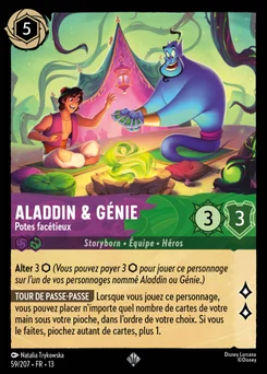 Aladdin & Génie - Potes facétieux 59/207 Invasion Epineuse!