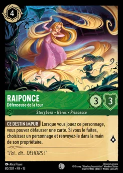 Raiponce - Défenseuse de la tour 80/207 Invasion Epineuse!