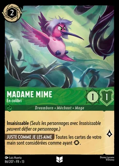 Madame Mime - En colibri 86/207 Invasion Epineuse!