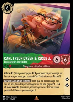 Carl Fredricksen & Russell - Explorateurs intrépides 98/207 Invasion Epineuse!