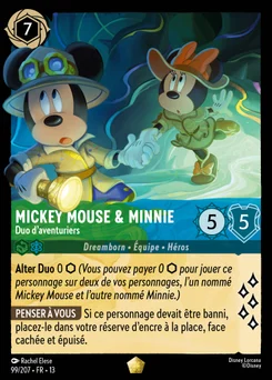 Mickey Mouse & Minnie - Duo d'aventuriers 99/207 Invasion Epineuse!