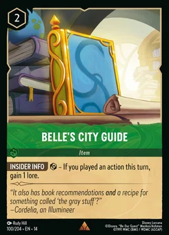 Belle's City Guide 100/109 Hyperia City