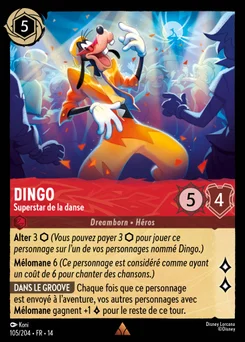 Dingo - Superstar de la danse 105/204 Hyperia City