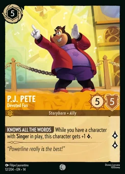 P.J. Pete - Devoted Fan 12/109 Hyperia City
