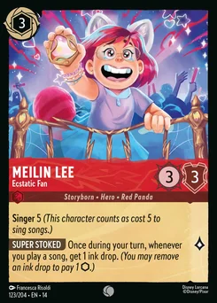 Meilin Lee - Ecstatic Fan 123/109 Hyperia City