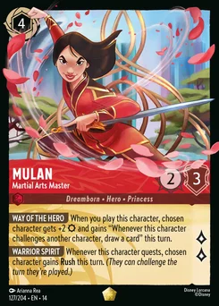 Mulan - Martial Arts Master 127/109 Hyperia City