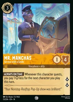 Mr. Manchas - Service with a Smile 13/109 Hyperia City