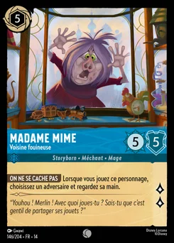 Madame Mime - Voisine fouineuse 146/109 Hyperia City