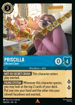 Priscilla - Efficient Clerk 148/109 Hyperia City