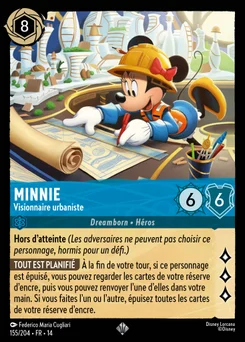 Minnie - Visionnaire urbaniste 155/109 Hyperia City