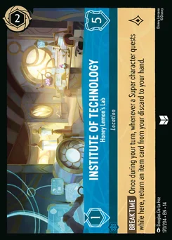 Institute of Technology - Honey Lemon's Lab 170/109 Hyperia City