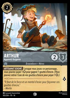 Arthur - Apprenti forgeron 185/109 Hyperia City