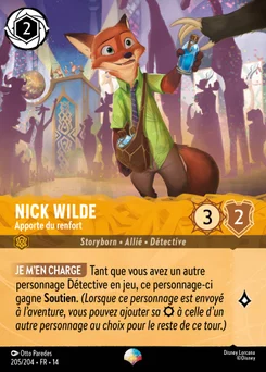 Nick Wilde - Apporte du renfort 205/204 Hyperia City