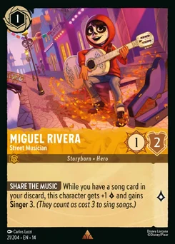 Miguel Rivera - Street Musician 21/109 Hyperia City