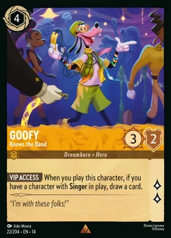 Goofy - Knows the Band 22/109 Hyperia City