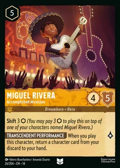 Miguel Rivera - Accomplished Musician 26/109 Hyperia City