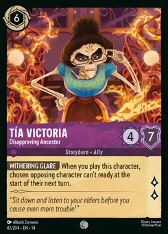 Tia Victoria - Disapproving Ancestor 42/109 Hyperia City