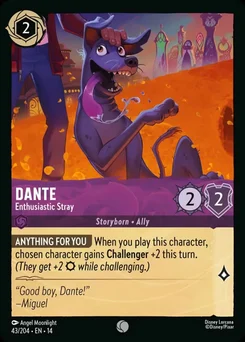 Dante - Enthusiastic Stray 43/109 Hyperia City
