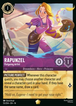 Rapunzel - Outgoing Artist 55/109 Hyperia City