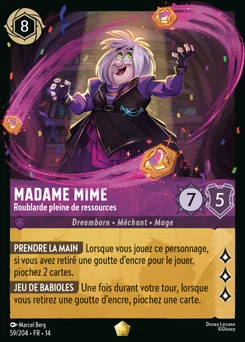 Madame Mime - Roublarde pleine de ressources 59/109 Hyperia City