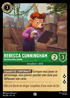 Rebecca Cunningham - Gestionnaire avisée 80/109 Hyperia City