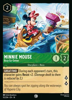 Minnie Mouse - Busy Go-Getter 92/109 Hyperia City