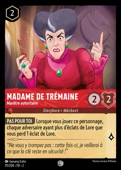 Madame de Trémaine - Marâtre autoritaire 111/204 L'Ascension des Floodborn