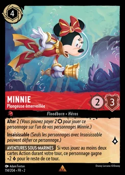 Minnie - Plongeuse émerveillée 114/204 L'Ascension des Floodborn